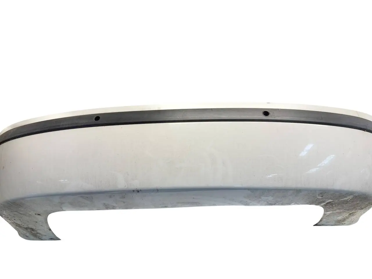 Stoßstange Hinten Stossfänger SKODA Fabia 6Y5 6Y9807421 FC: 1026 Weiß