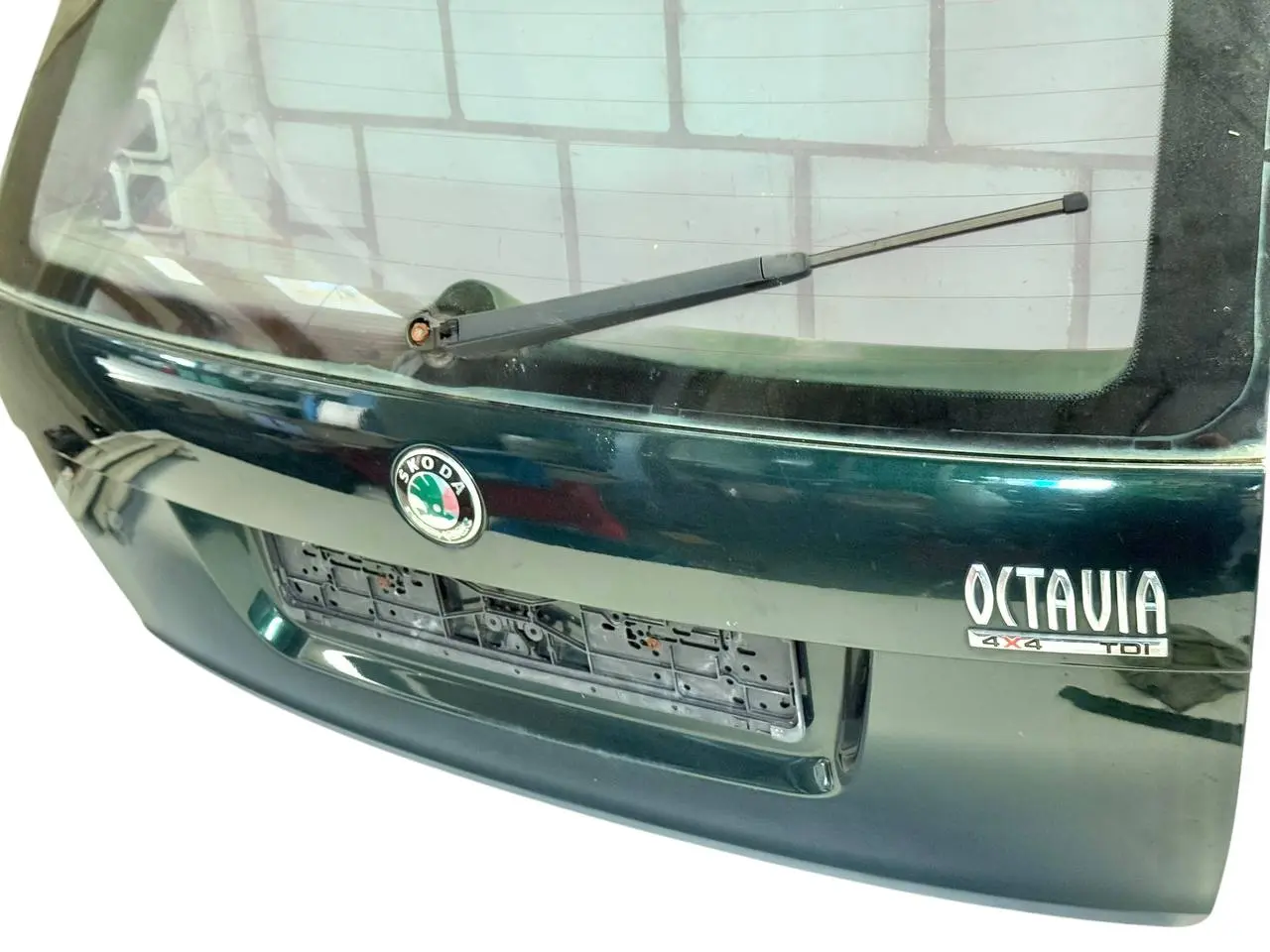Heckklappe kofferraum Klappe SKODA Octavia 1Z5 1,9 TDI 2004 Kombi FC: 9570 Grün