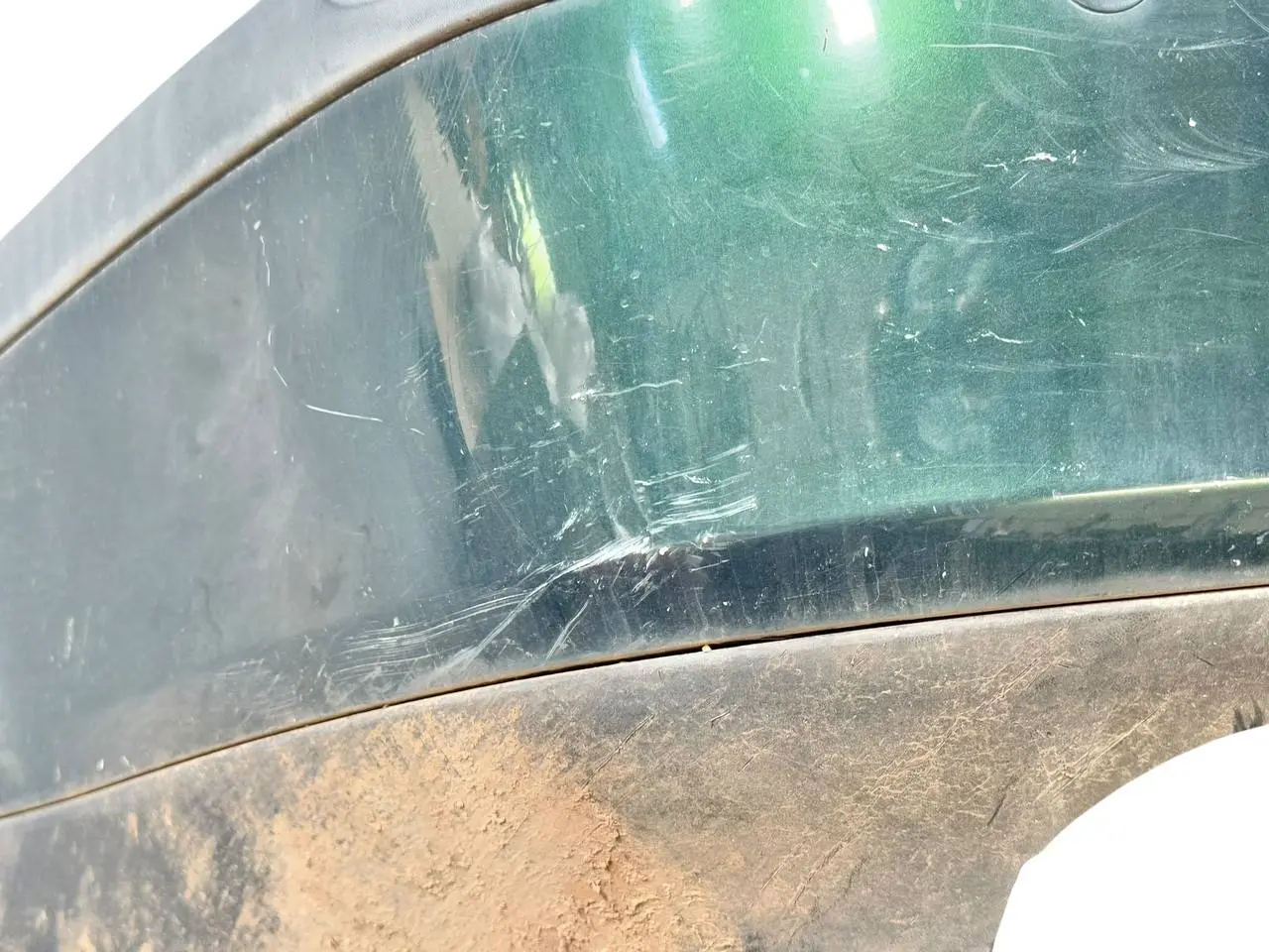 Stoßstange Hinten PDC SKODA Octavia 1Z5 1,9 2004 Kombi FC: 9570 Grün 1Z9807421