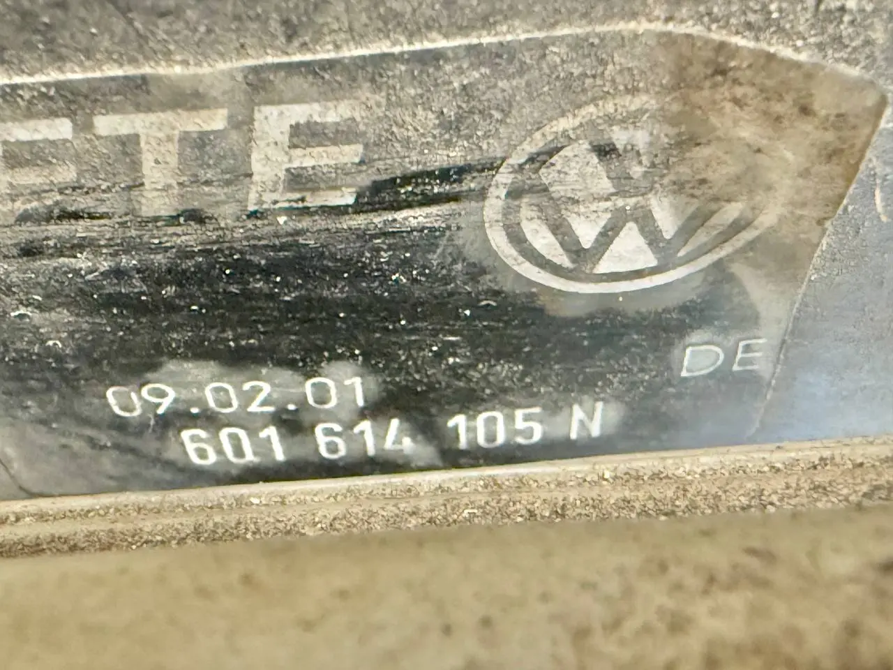 Bremskraftverstaerker Hauptbremszylinder Polo VW Polo 9N1 1,2L 2002 6Q1614105N