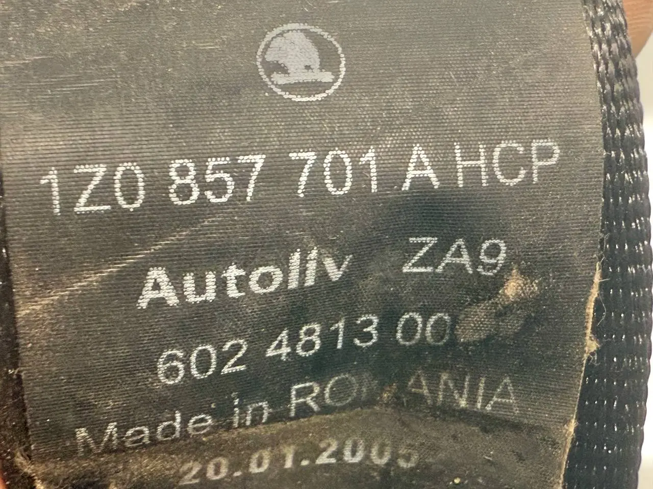 Sicherheitsgurt Gurt vorne SKODA Octavia 1Z5 1,9 TDI 2004 Kombi 1Z0857701A