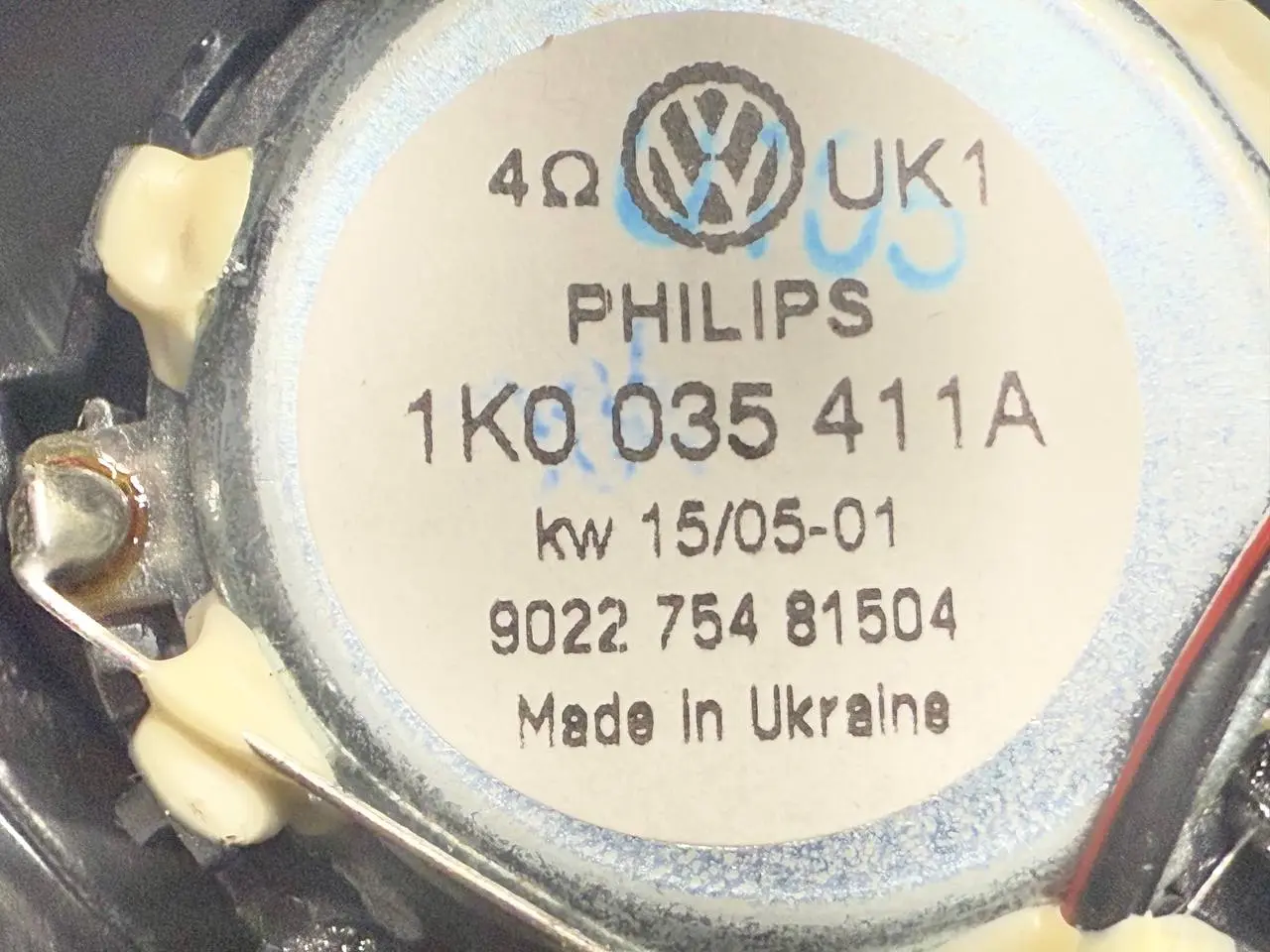 Hochtöner Lautsprecher Box Spiegeldreieck vorne VW Golf5 1K1 1.4L 1K0035411A