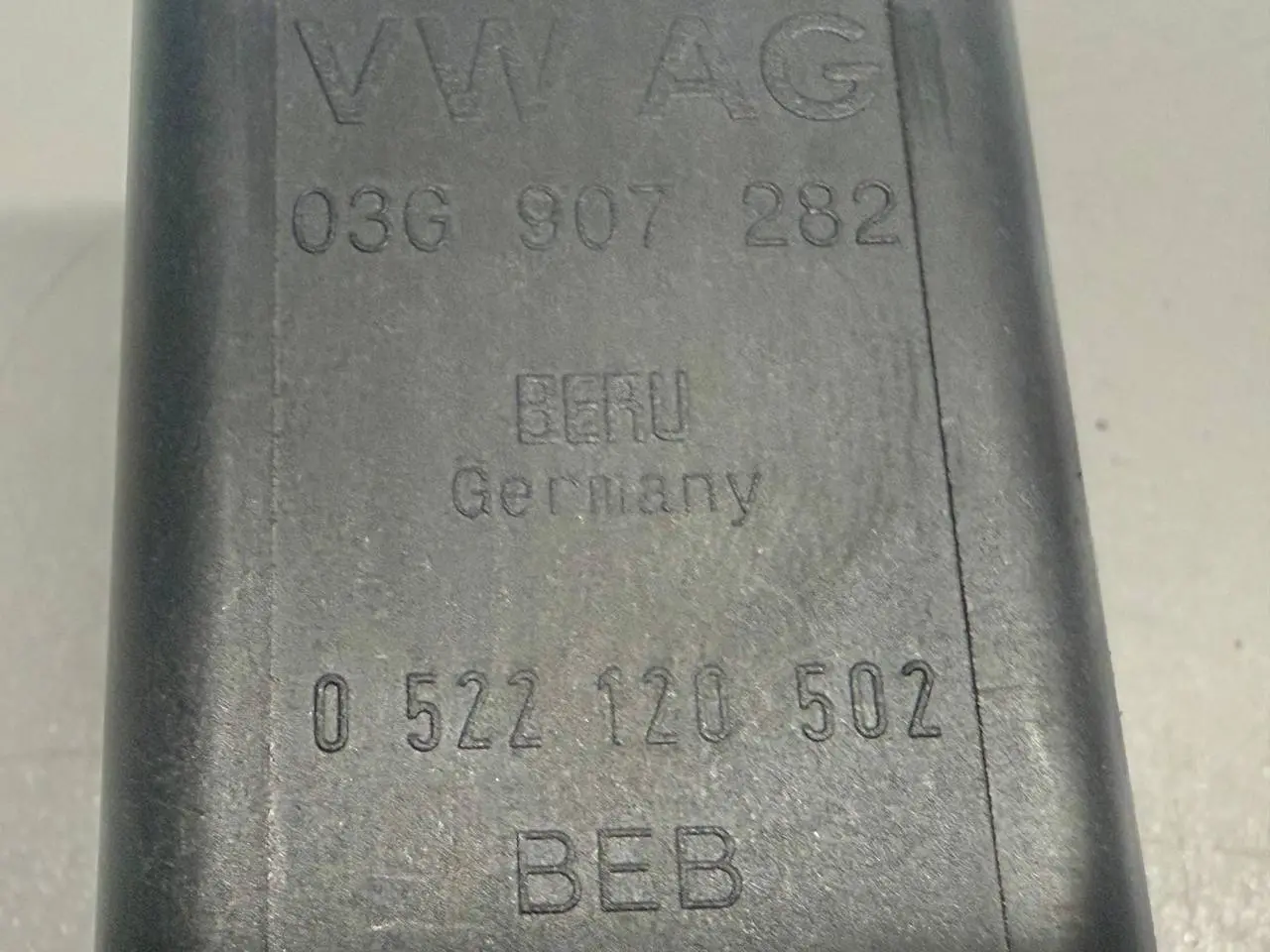 Vorglührelais Glühzeitenrelais Steuergerät VW Touran 1T1 2003 03G907282