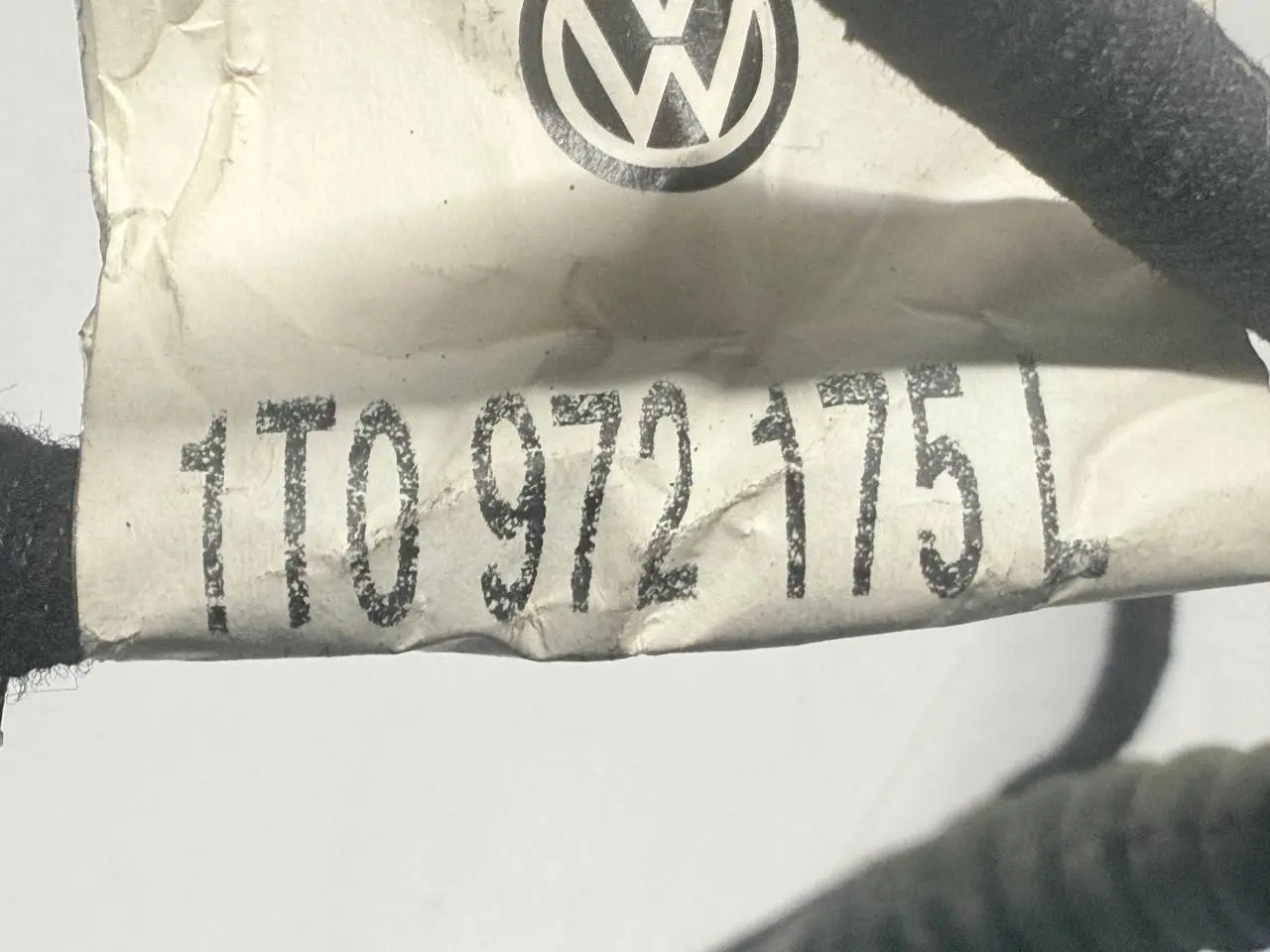 Kabelbaum Heckklappe rechts Kofferraumklappe VW Touran 1T1 1T0972175L