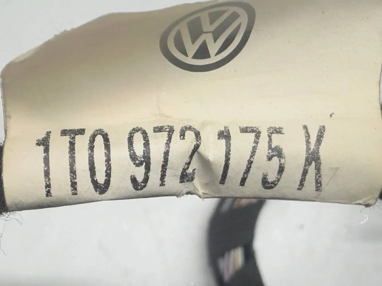 Heckklappen Kabelsatz Kofferraumklappe Leitungssatz VW Touran 1T0971147A