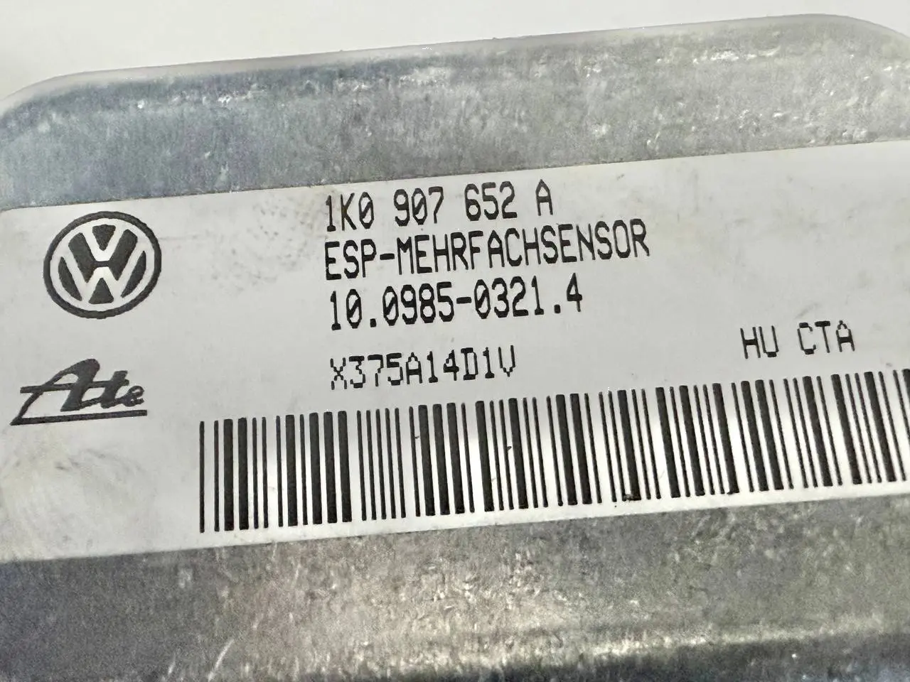 ESP Sensor ABS Steuerungsfühler Golf5 1K1 1.4L VW Golf5 1K1 1.4L 1K0907652A