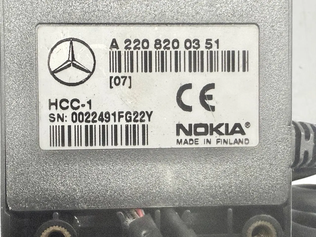Schwenkbare Telefonhalterung für Mercedes BENZ CLK 320 1999 W208 A2208200351