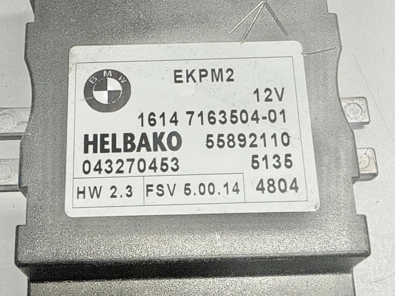 Steuergerät Modul Kraftstoffpumpe 116i BMW 116i E81 E87 2009 1614716350401