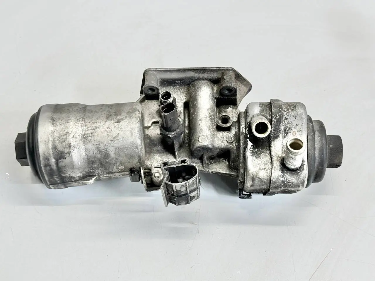 Ölfiltergehäuse, Ölkühler, SKODA Octavia 1Z5 1,9 TDI 2004 Kombi 045115389G