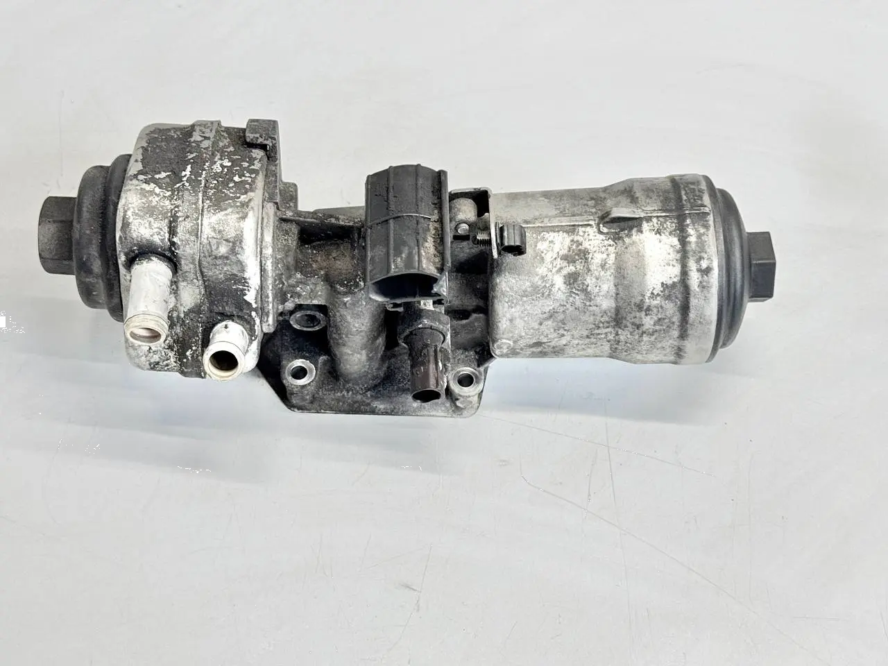 Ölfiltergehäuse, Ölkühler, SKODA Octavia 1Z5 1,9 TDI 2004 Kombi 045115389G