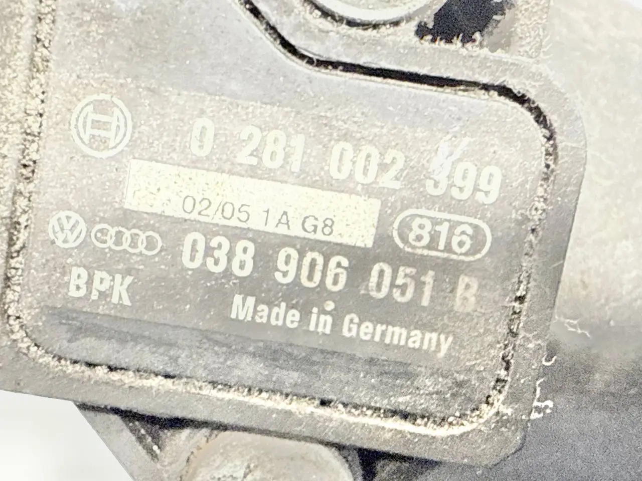 Ladedruckrohr Ladeluftleitung SKODA Octavia 1Z5 1,9 TDI 2004 Kombi 1K0145762