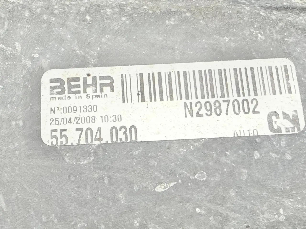 Kühlerlüfter Elektrolüfter Lüftermotor Corsa D Opel Corsa D 1.2L 2008 55704030