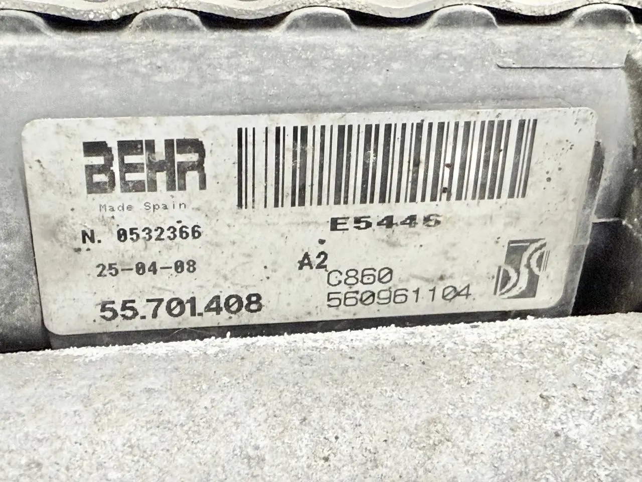 Wasserkühler Kühler Corsa D 1.2L 2008 Opel Corsa D 1.2L 2008 55701408