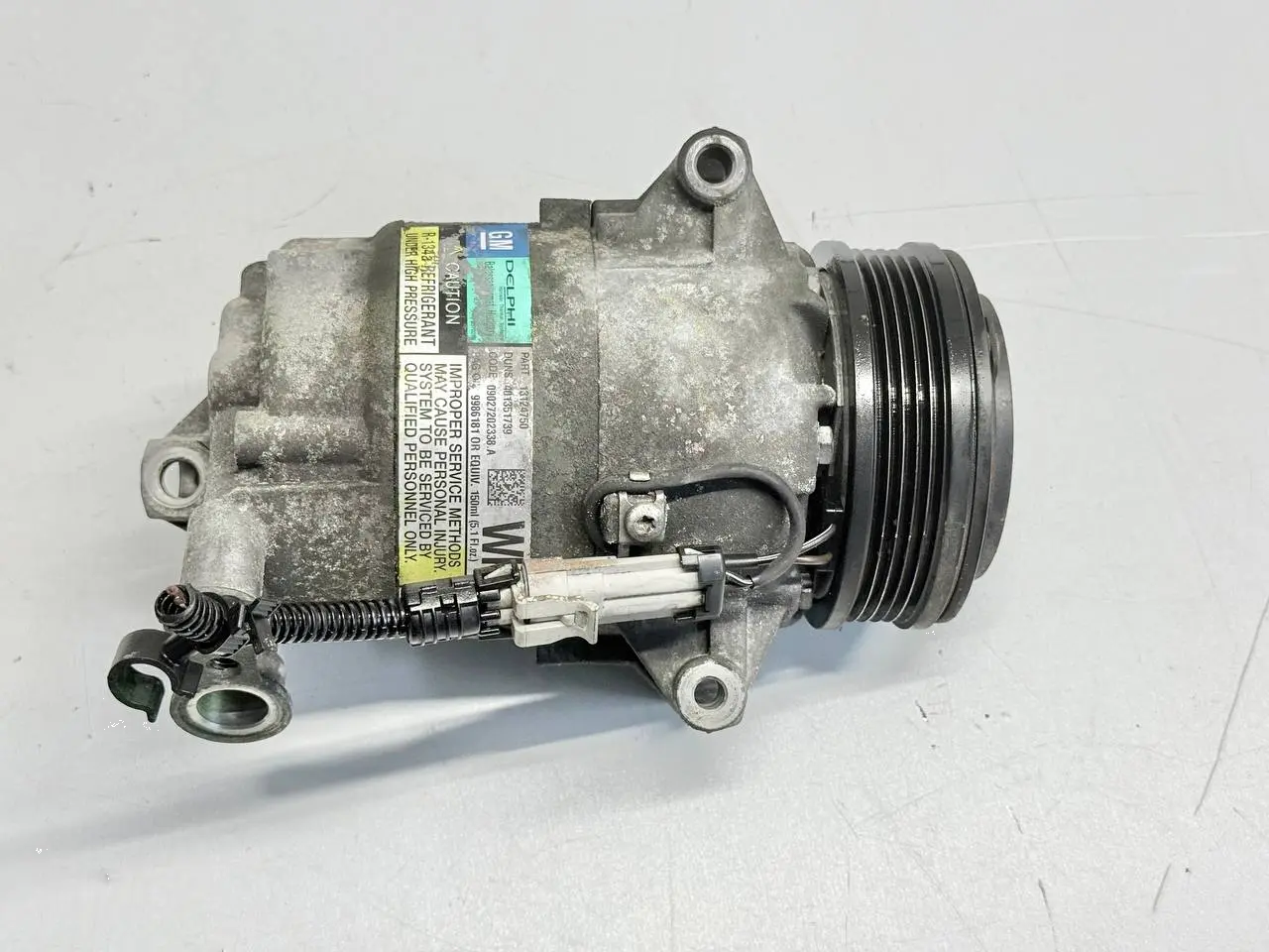 Klimakompressor Kompressor Klimaanlage Einheit ASTRA-H 1.6 DOHC 2007 13124750