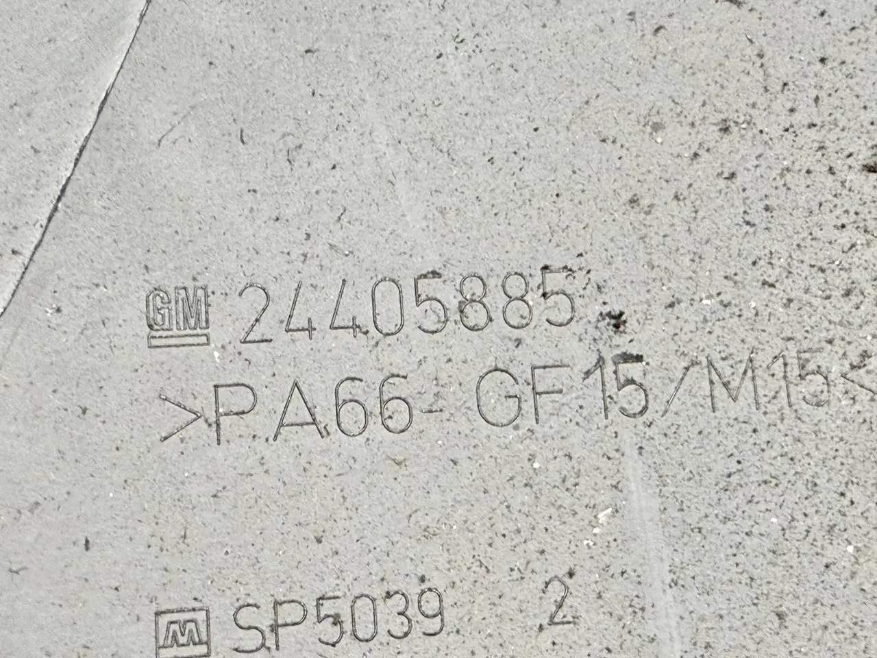 Zahnriemenabdeckung Deckel Riemenverkleidung ASTRA-H 1.6 DOHC 2007 24405885