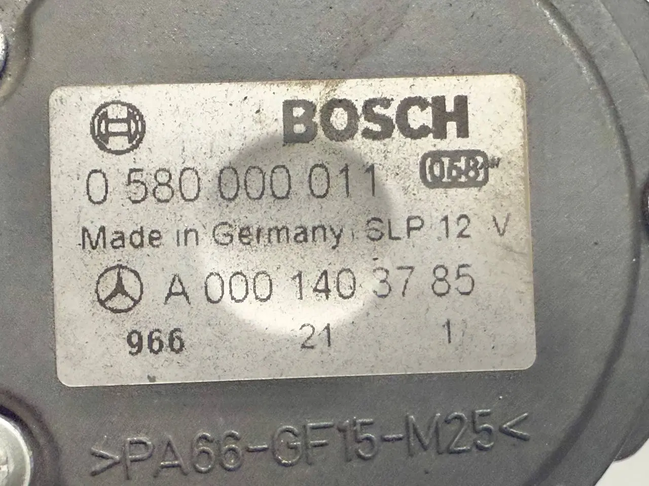 Sekundärluftpumpe Luftpumpe Mercedes BENZ CLK 320 1999 W208 0580000011