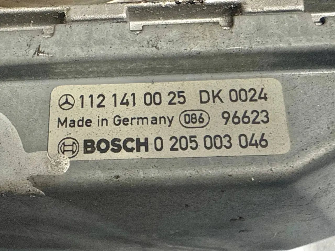 Drosselklappe Schieber Gassteller Mercedes BENZ CLK 320 1999 W208 1121410025