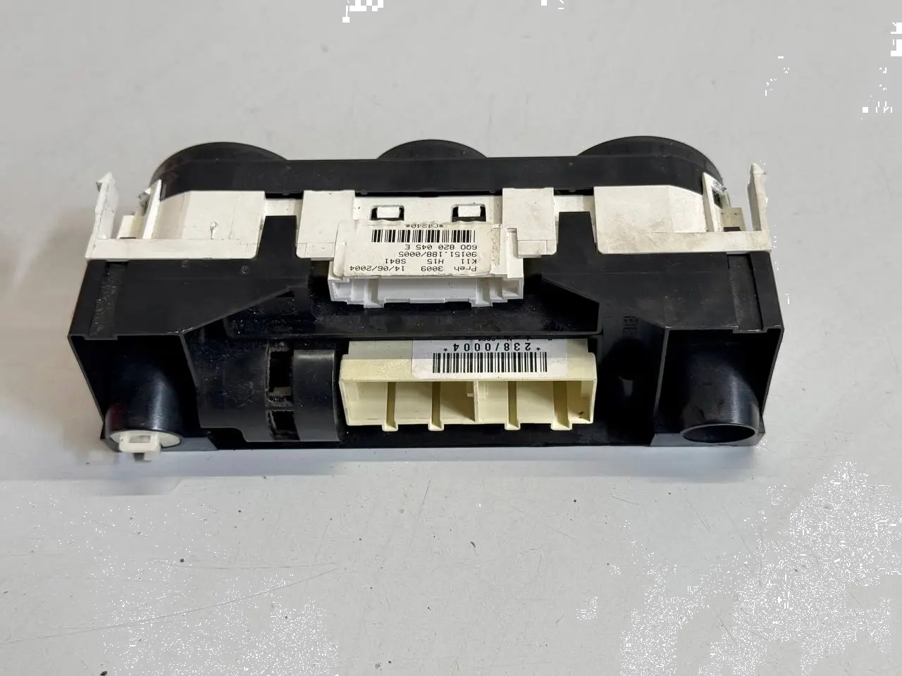 Klimabedienteil Heizungsregler Polo 9N1 1,2L VW Polo 9N1 1,2L 2002 6Q0819445