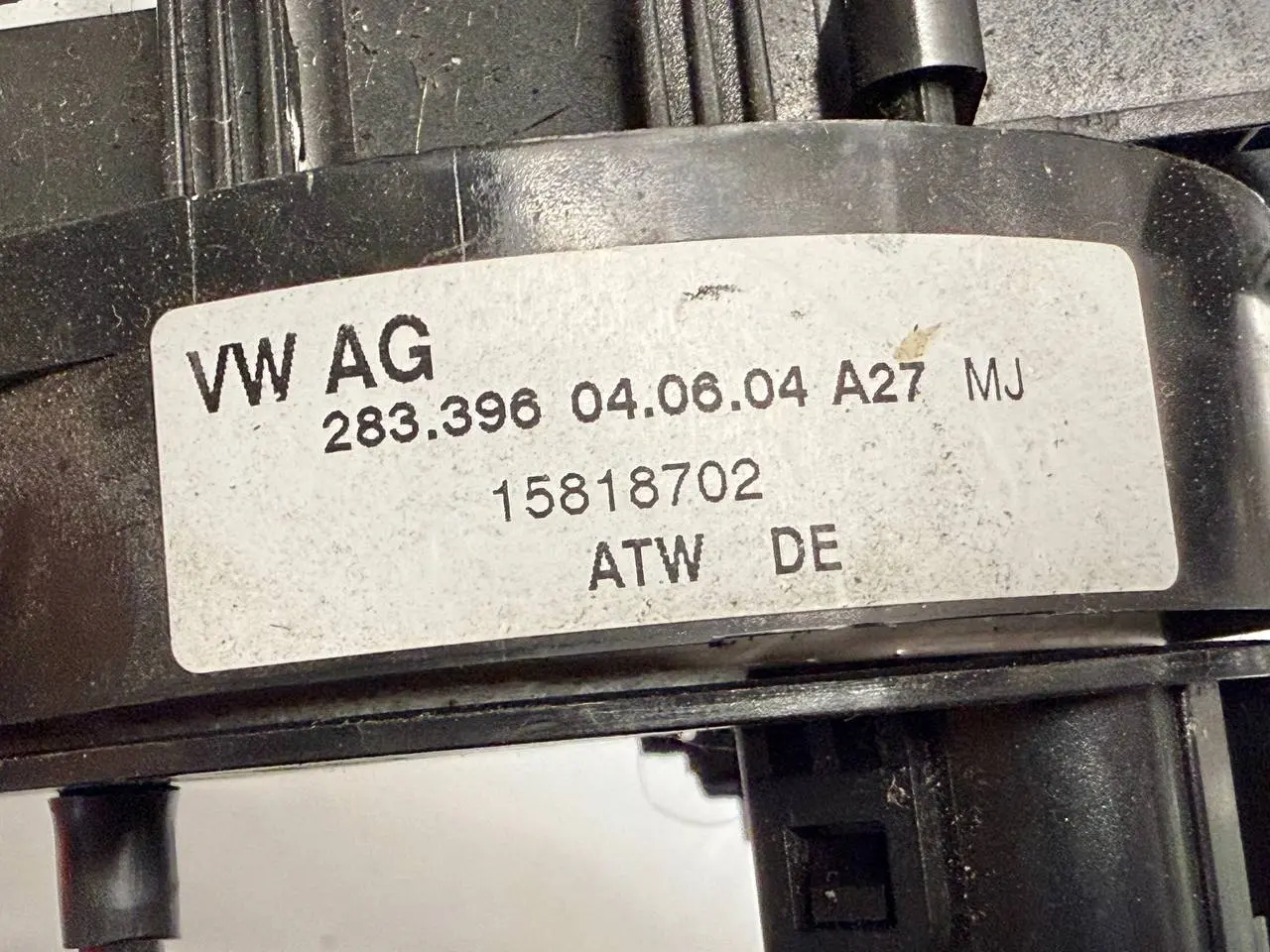 Lenkstockschalter Kombischalter Blinkerhebel VW Polo 9N1 1,2L 2002 6Q0953503AD