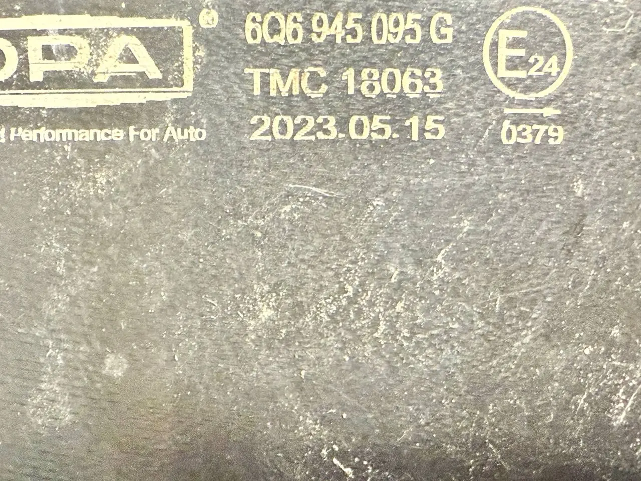 Rückleuchte Heckleuchte Bremsleuchte links VW Polo 9N1 1,2L 2002 6Q6945095G