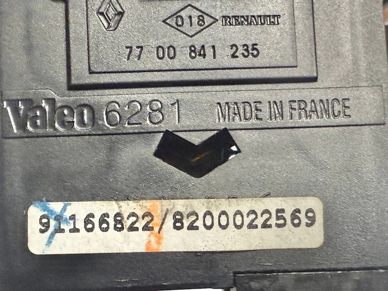 Schalter Leuchtweitenregler LWR Renault Modus 1,5 dCi 2012 7700841235