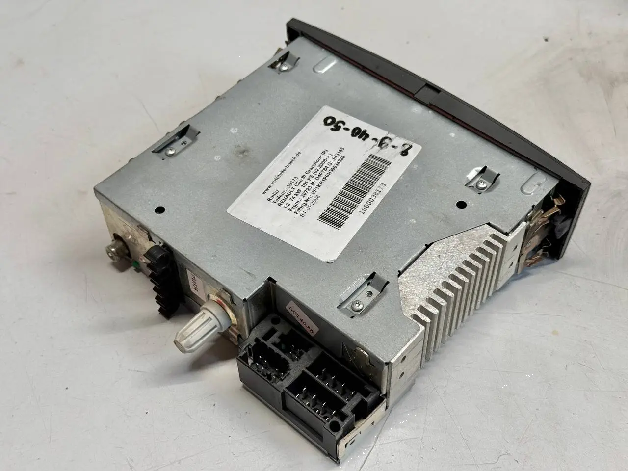 CD-Radio, Radio Einheit, Stereo Renault Modus 1,5 dCi 2012 8200607915