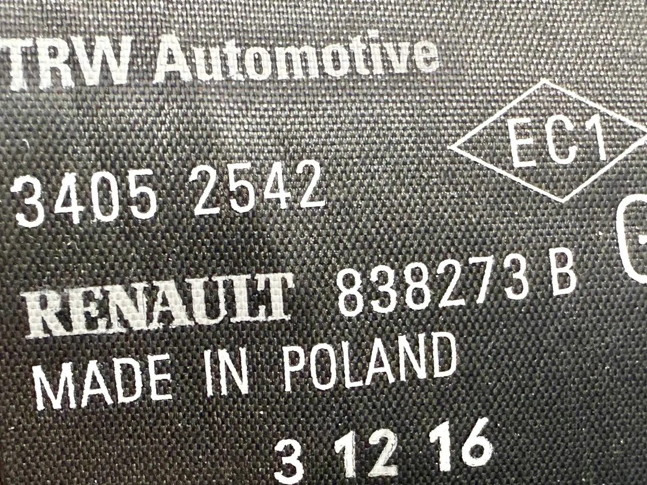 Steuergerät ECU TCM BCM Renault Modus 1,5 dCi 2012 34052542