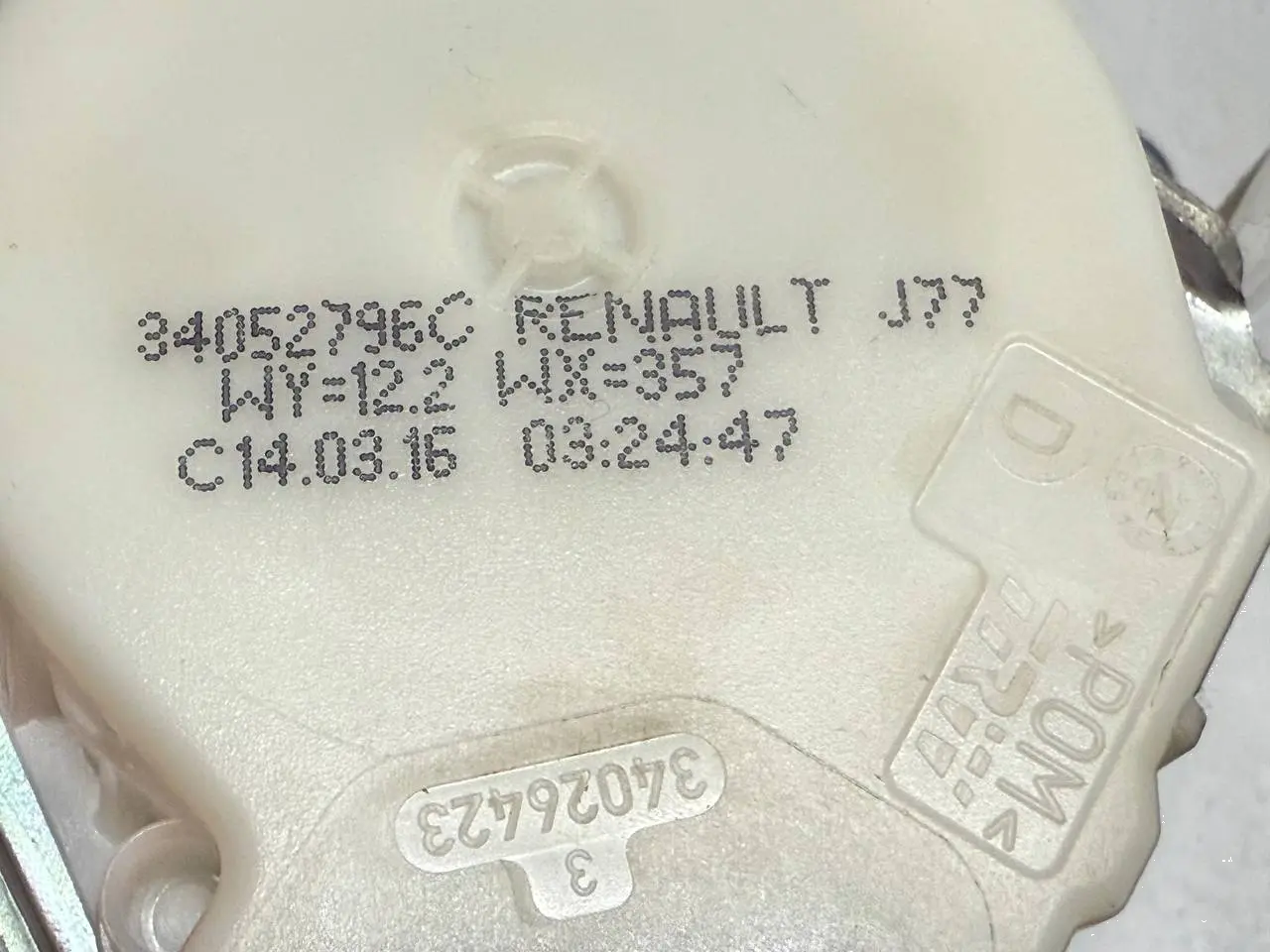 Steuergerät ECU TCM BCM Renault Modus 1,5 dCi 2012 34052542