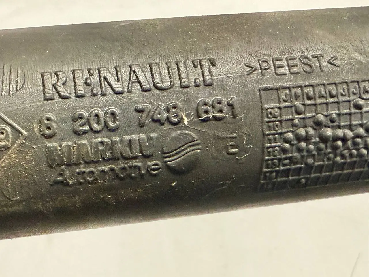 Hochdruckschlauch Ladeluftkühlerleitung Renault Modus 1,5 dCi 2012 8200748681