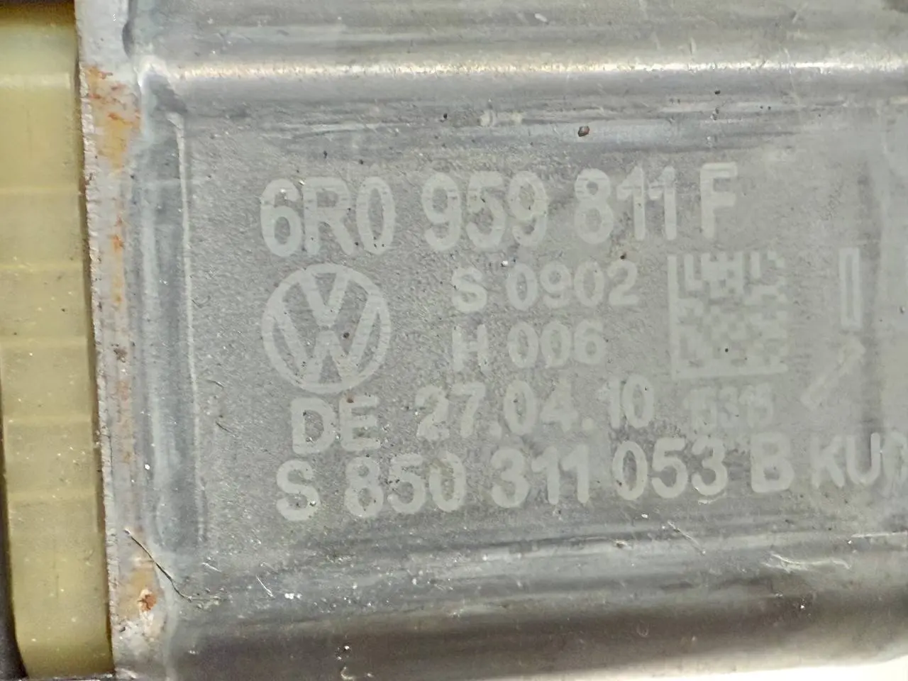 Fensterhebermotor elektrisch hinten links VW Polo V 6R 1,2 TSI 2010 6R0959811F