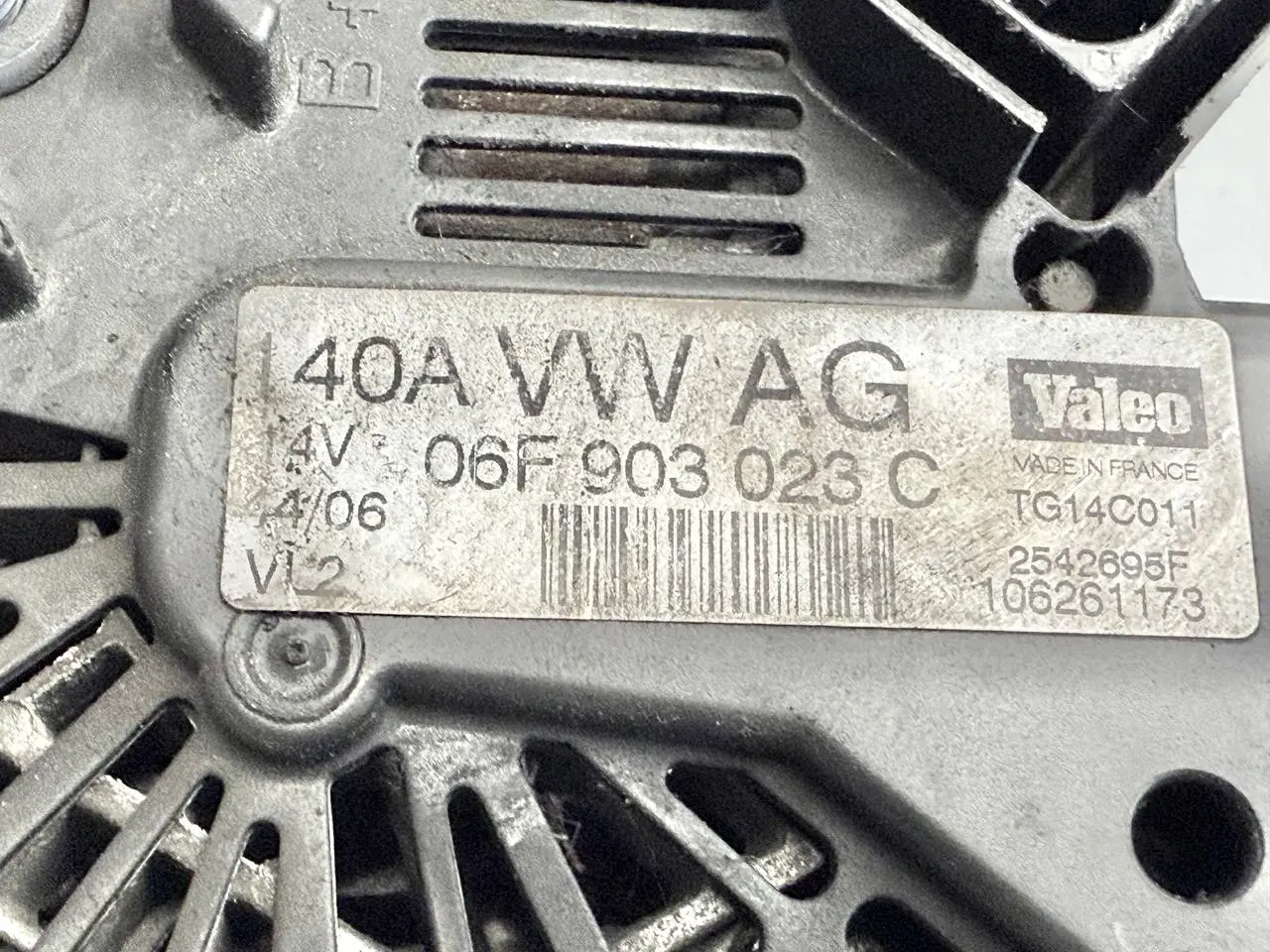 Generator Lichtmaschine SKODA Octavia 1Z5 1,9 TDI 2004 Kombi 06F903023C