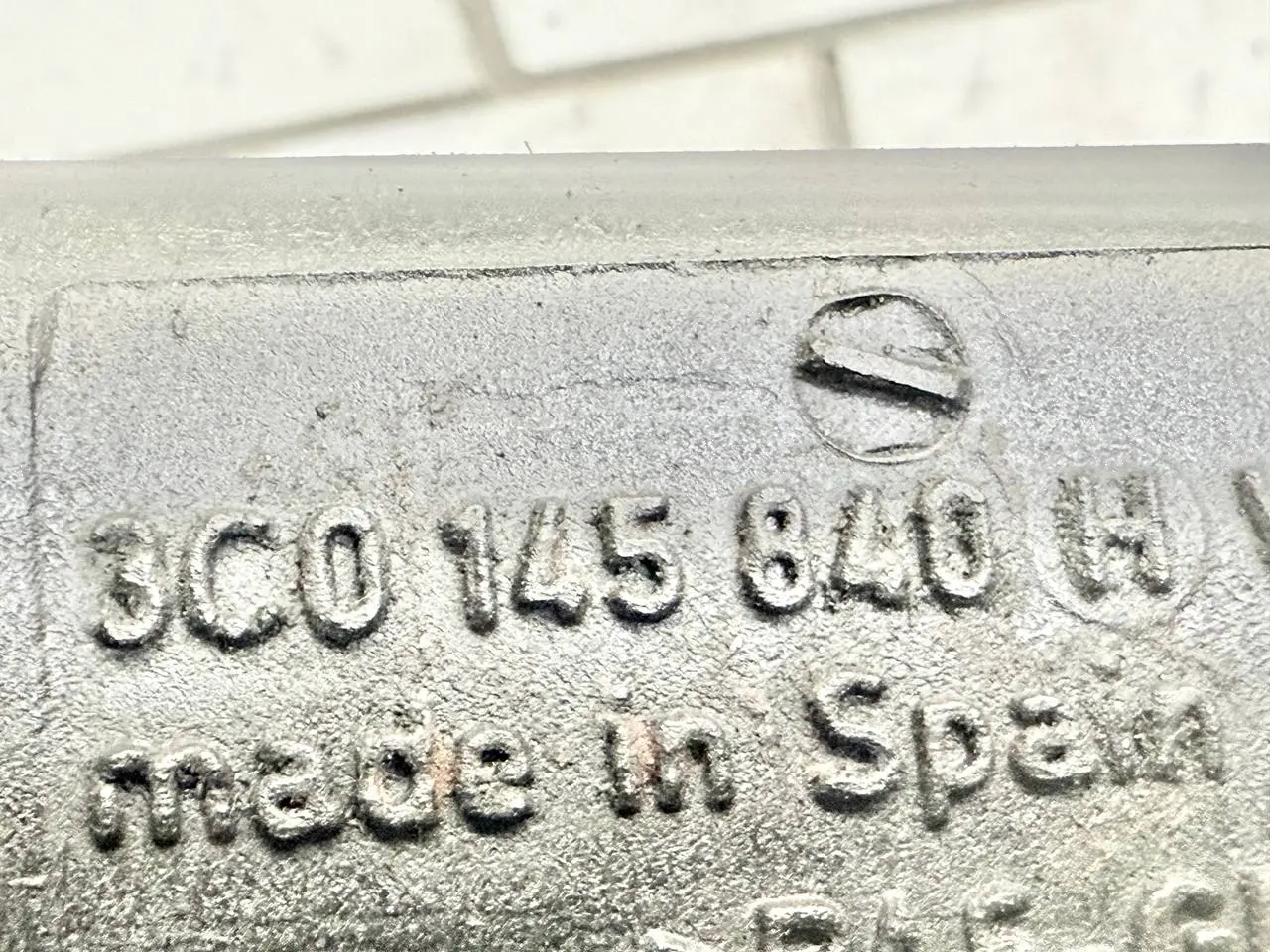 Ladeluftrohr rechts für Octavia 1Z5 1,9 TDI 2004 Kombi 3C0145828C
