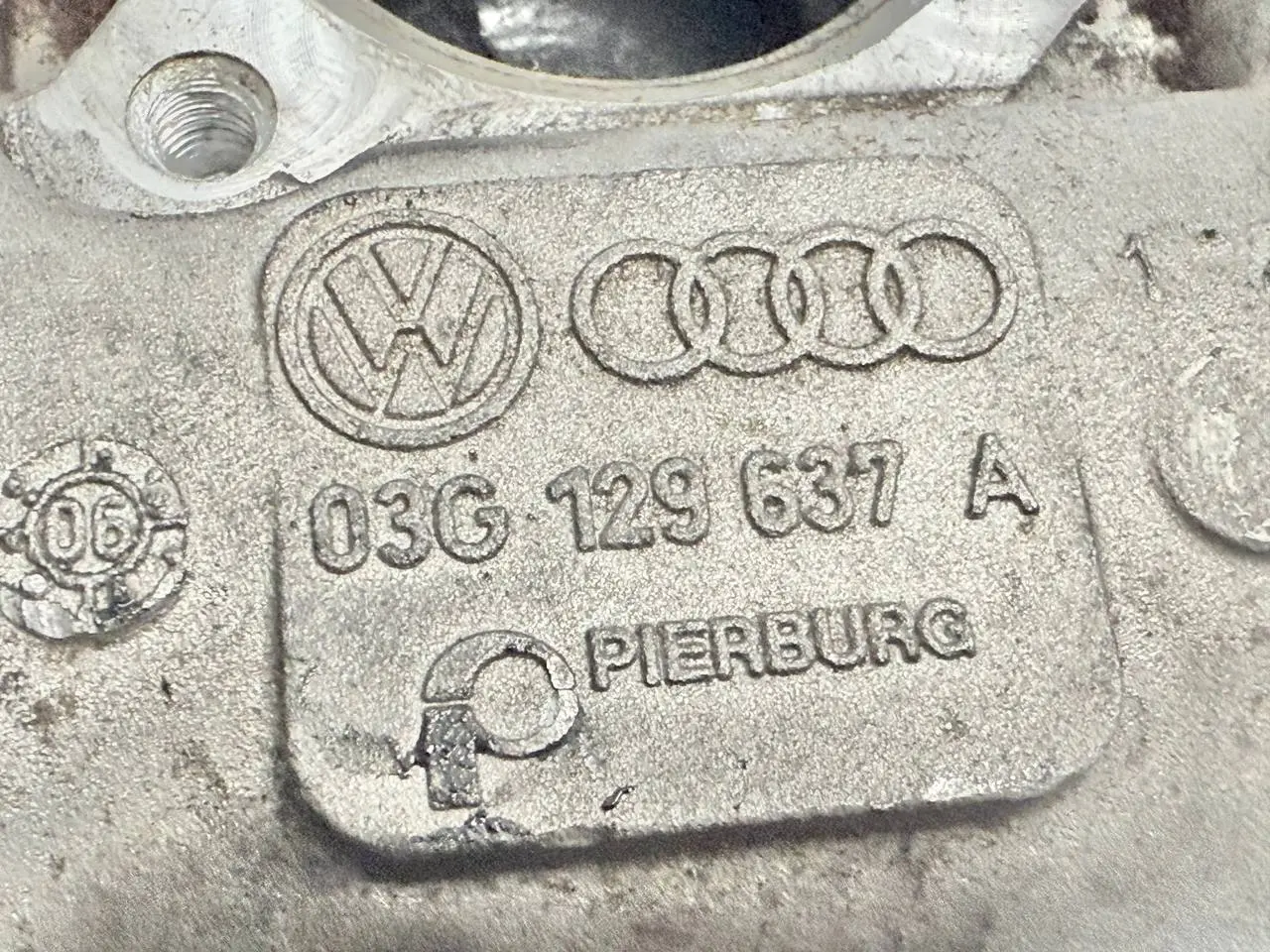 AGR Ventil Abgasrückführung EGR SKODA Octavia 1Z5 1,9 TDI 2004 Kombi 03G129637A