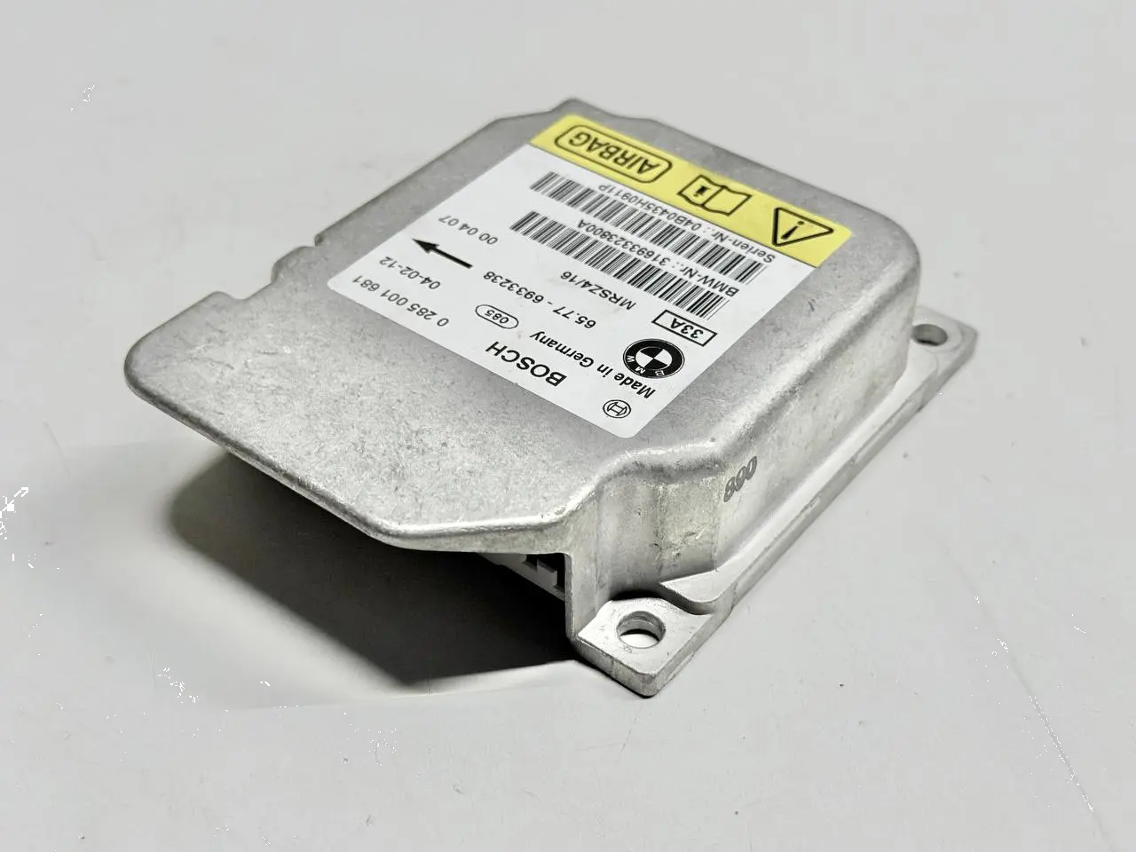 Airbag-Steuergerät 320D 3FL Touring BMW 320D E46 3FL Touring 2004 0285001681