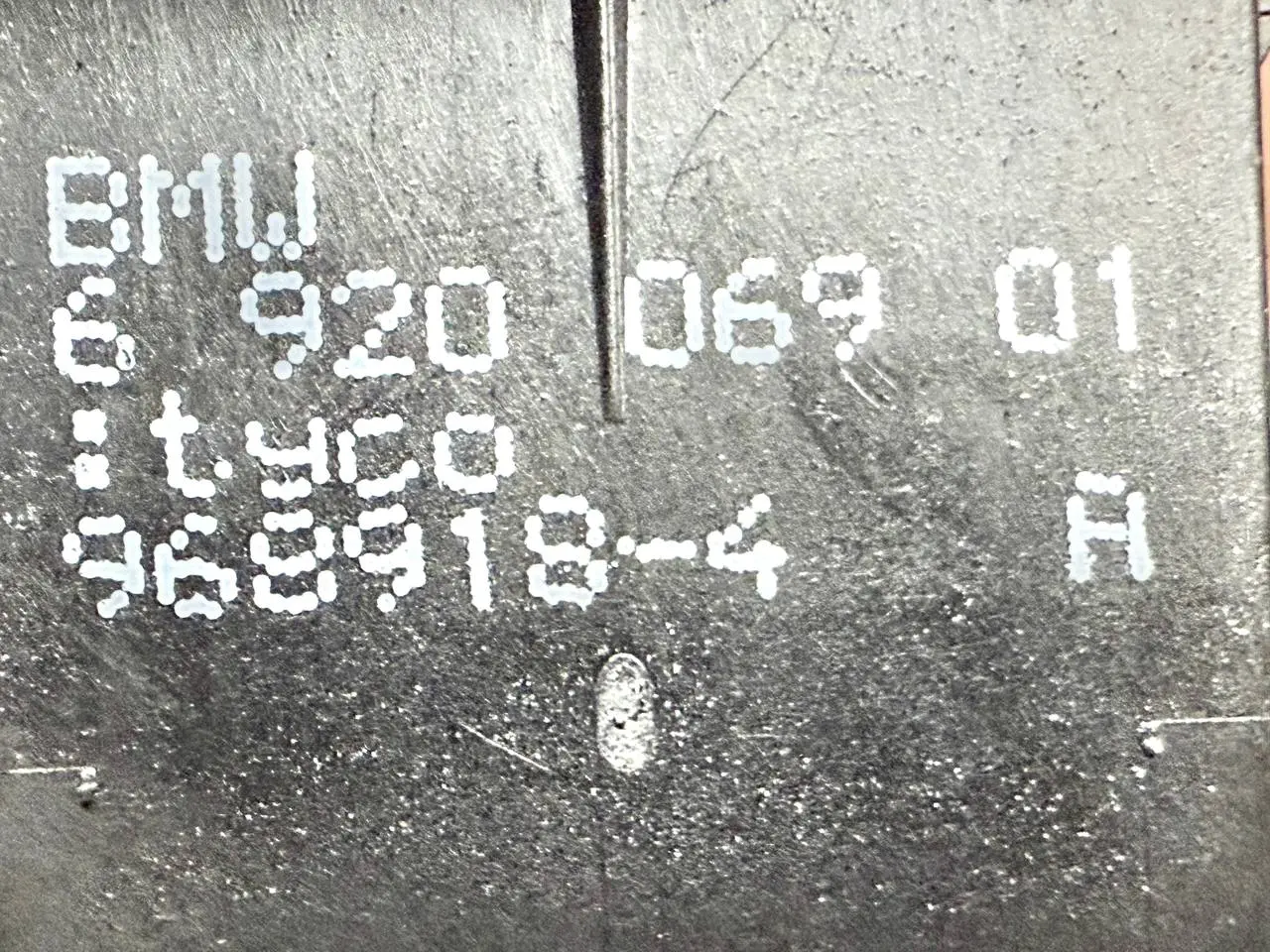 OBD Diagnosestecker Buchse Steckergehäuse BMW 320D E46 3FL Touring 2004 9689184