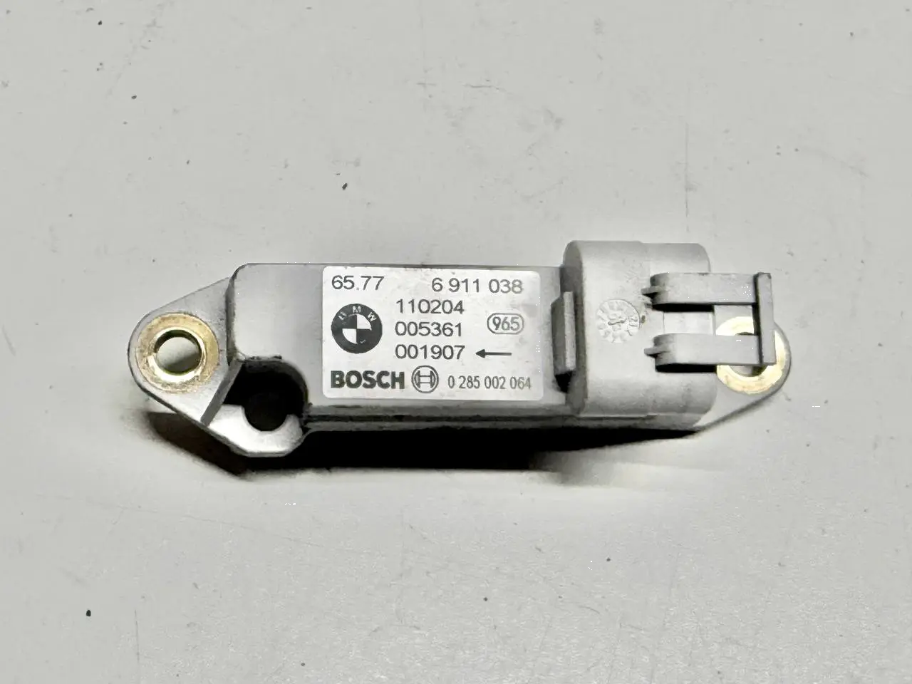 Aufprallsensor Crashsensor Airbagsensor BMW 320D E46 3FL Touring 2004 6911038