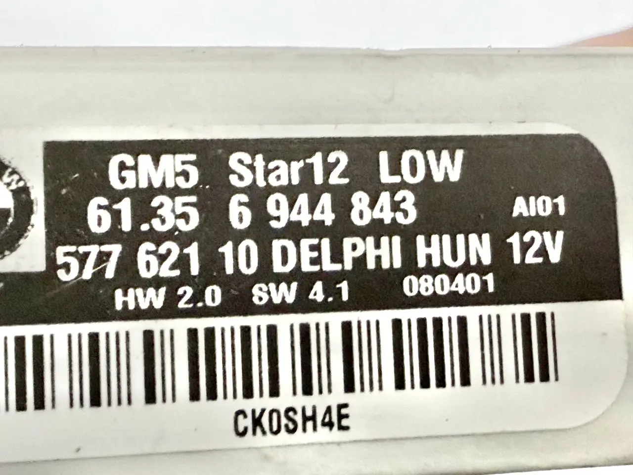Grundmodul Komfortsteuergerät BMW 320D E46 3FL Touring 2004 61356944843