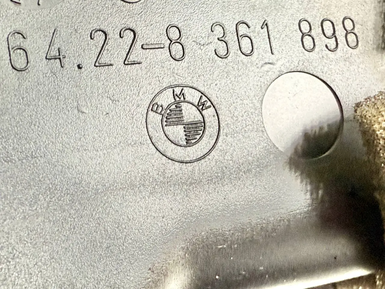 Luftdüse Lüftungsgitter Frischluftdüse Armaturenbrett E46 3FL Touring 8361898