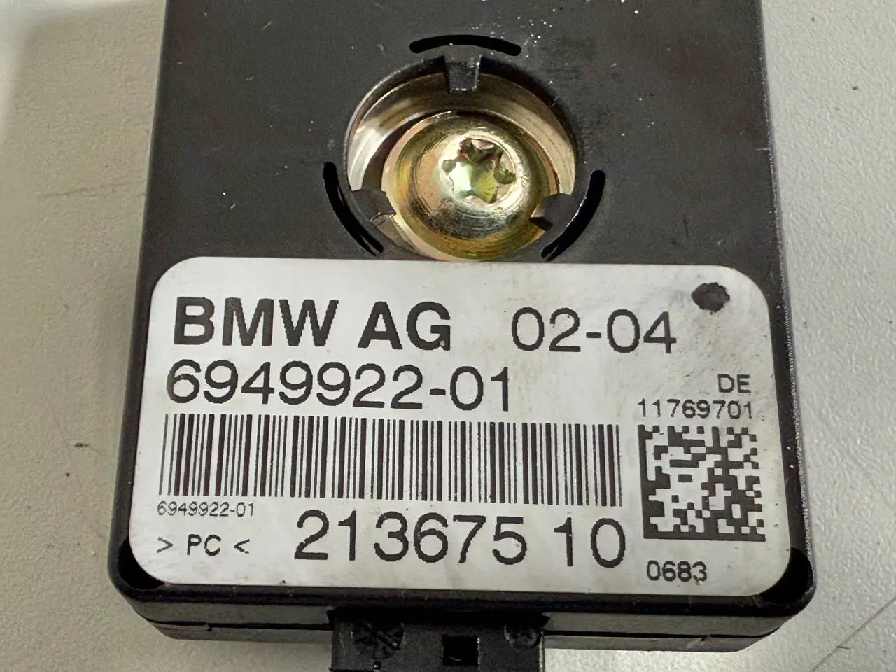Antennenverstärker Steuermodul BMW 320D E46 3FL Touring 2004 694992201