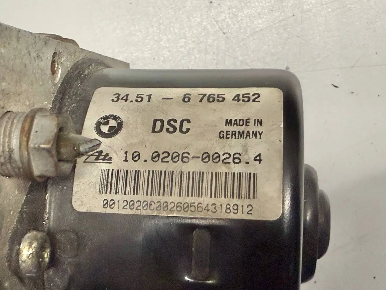ABS Steuergerät Hydraulikblock 320D BMW 320D E46 3FL Touring 2004 34516765452