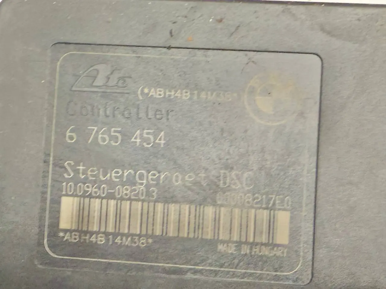 ABS Steuergerät Hydraulikblock 320D BMW 320D E46 3FL Touring 2004 34516765452