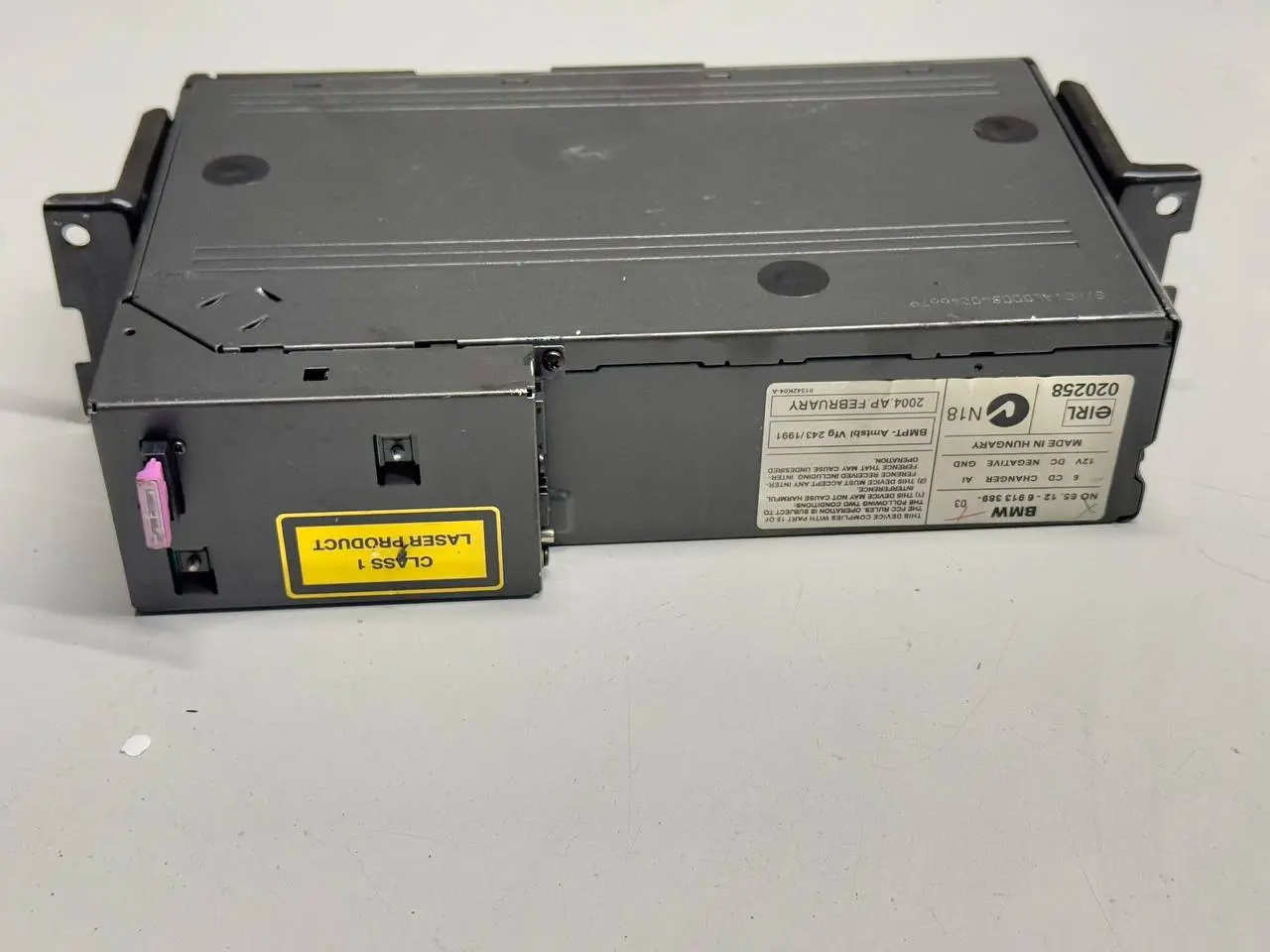 CD-Wechsler Multi-CD-Player 320D 3FL BMW 320D E46 3FL Touring 2004 65126913389