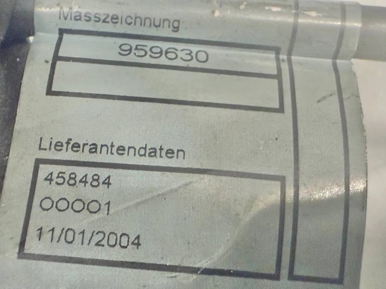 Batteriekabel Plus für 6907435 320D 3FL BMW 320D E46 3FL Touring 2004 6902226