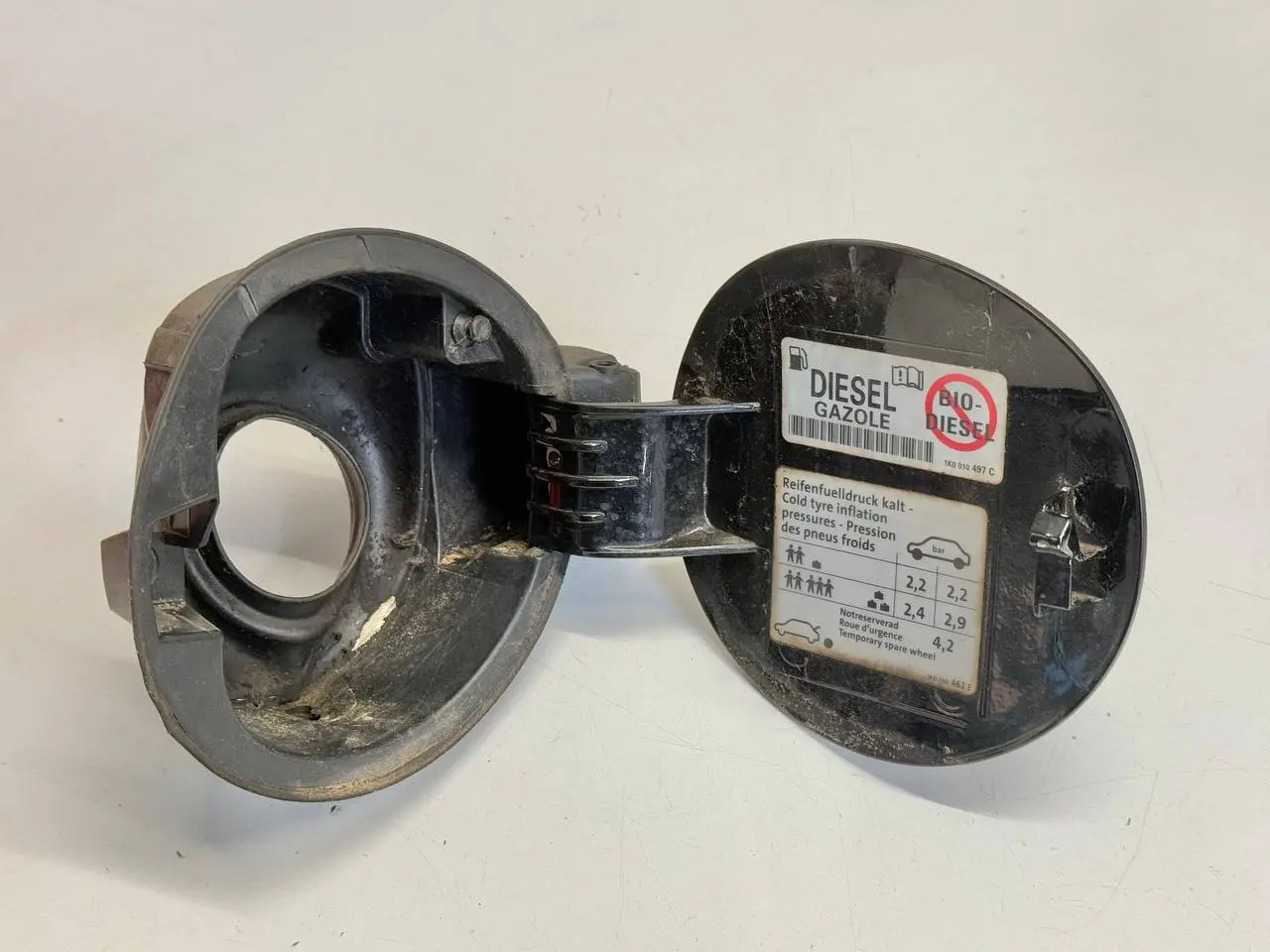 Tankdeckel Tankklappe Verschluss Golf Plus Golf 5 1K1 1,9 TDI 2006 1K0010462E