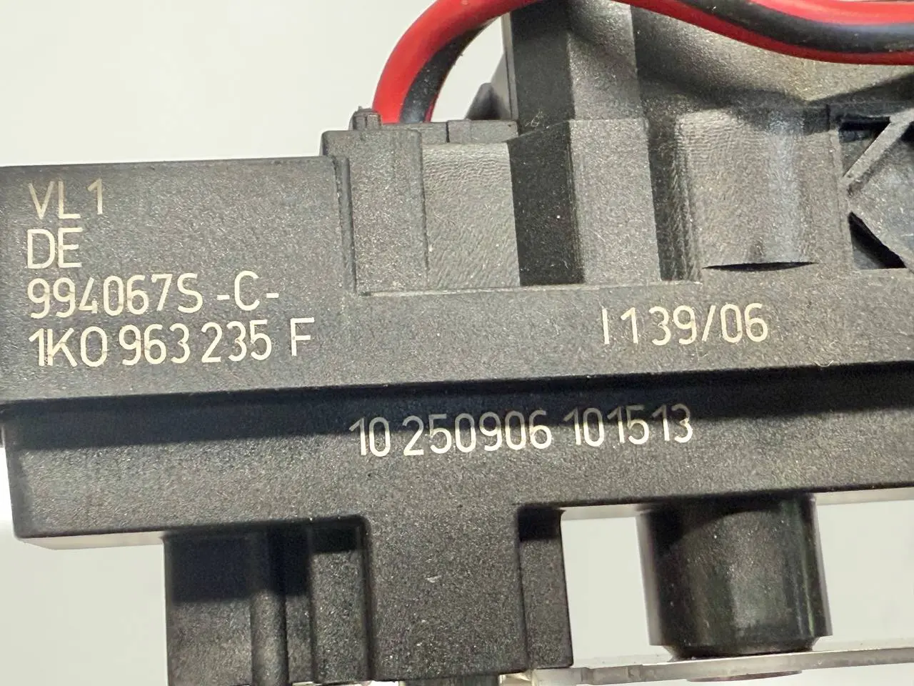 Elektrisches Heizelement Wärmetauscher VW Golf 5 1K1 1,9 TDI 2006 1K0963235F