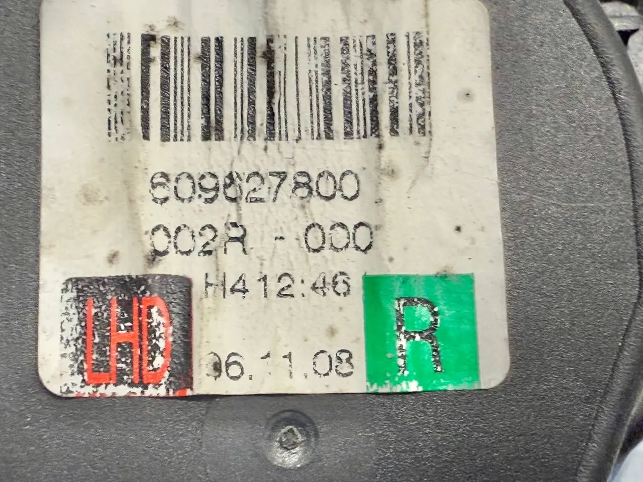 Gurt vorne rechts Golf 5 1K1 1,9 TDI 2006 VW Golf 5 1K1 1,9 TDI 2006 1K3857706