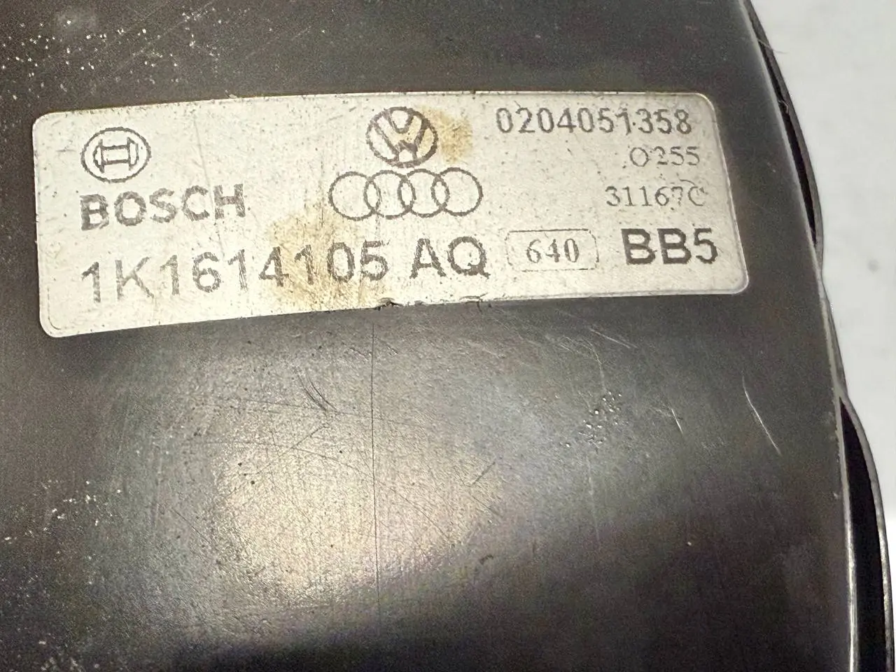 Bremskraftverstärker Golf 5 1K1 1,9 TDI VW Golf 5 1K1 1,9 TDI 2006 1K1614105AQ