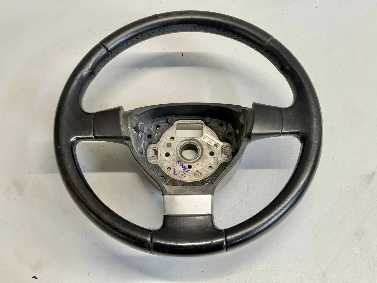 Lenkrad Lederlenkrad 3-Speichenrad Golf VW Golf 5 1K1 1,9 TDI 2006 1K0819091M