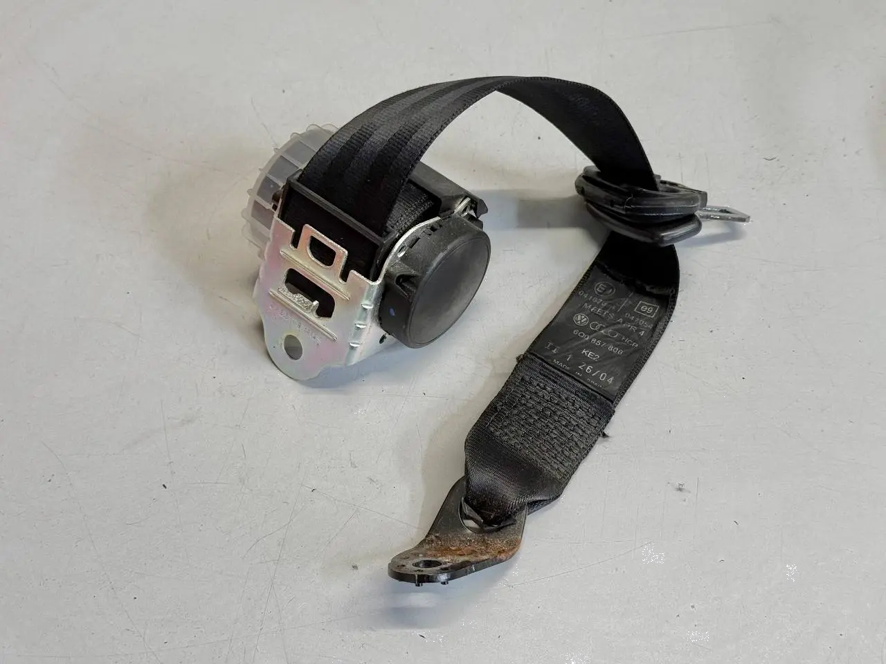 Sicherheitsgurt hinten rechts Seitengurt Polo VW Polo 9N1 1,2L 2002 600857806
