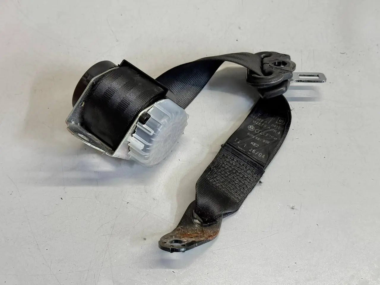 Sicherheitsgurt hinten rechts Seitengurt Polo VW Polo 9N1 1,2L 2002 600857806